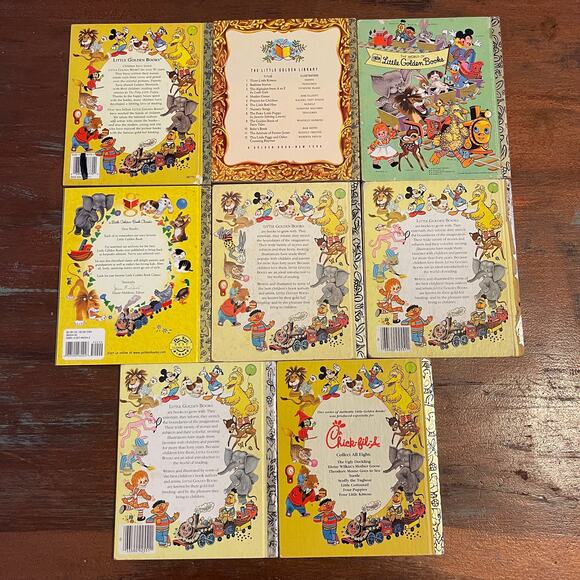 A Little Golden Book Collectible Kids 08 Books Mix Cars Fire Engine Trucks - Picture 5 of 6